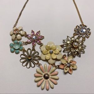Statement Floral Necklace